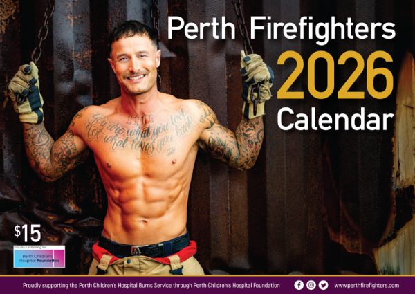 2026 Perth Firefighters Calendar: Support WA Kids in Need