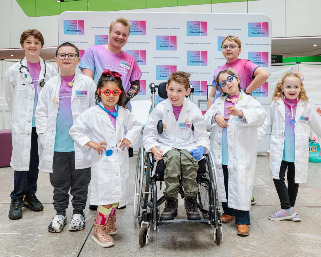 Little Doctors Take Over Perth Children’s Hospital Foundation’s New Kids’ Clinic