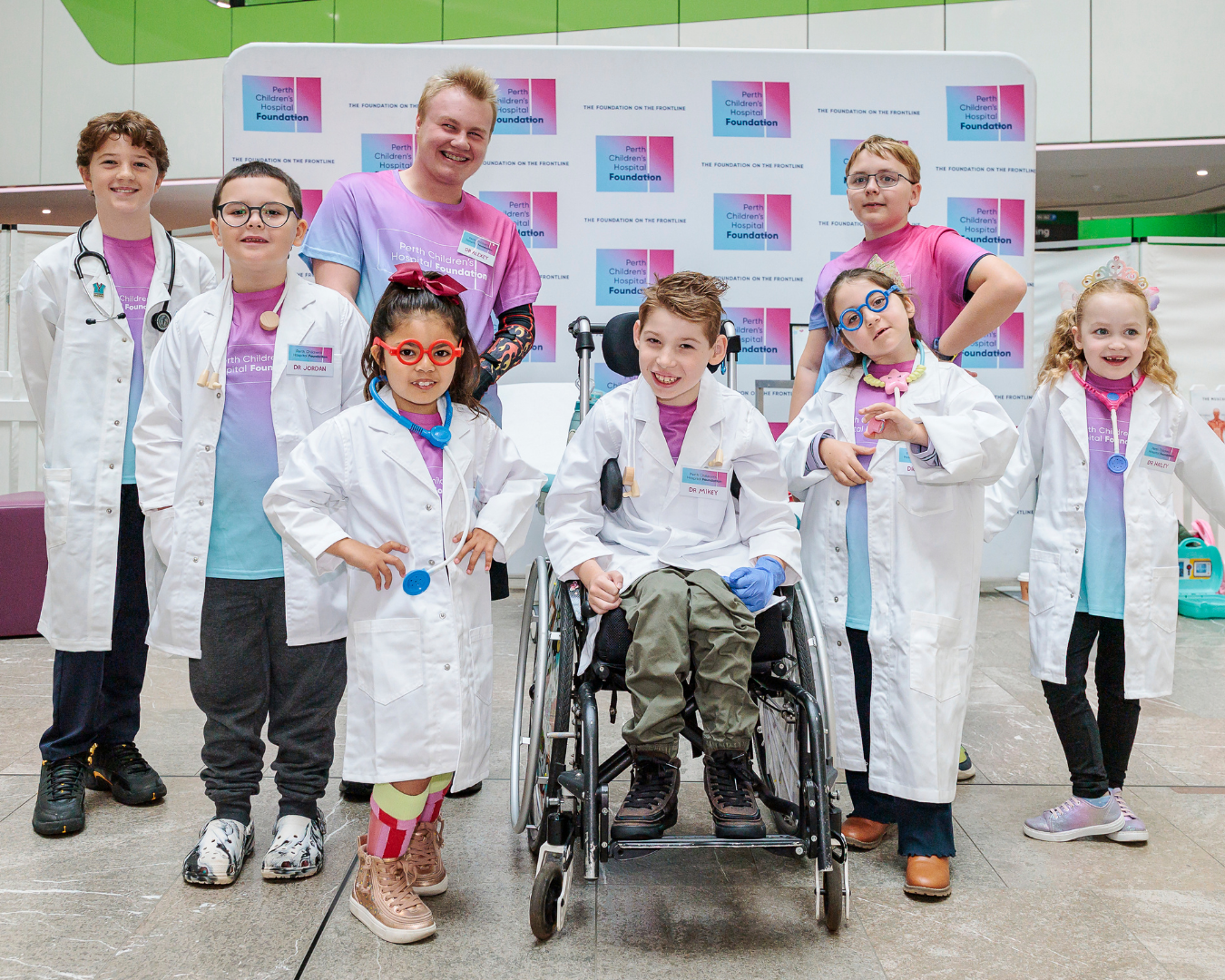 Little Doctors Take Over Perth Children’s Hospital Foundation’s New Kids’ Clinic